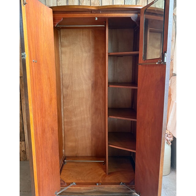 Art Deco English Wardrobe, 1890s For Sale - Image 5 of 18