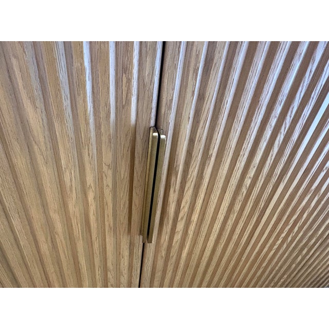 Rh Byron 84" Sideboard Natural Oak Designed by Harrison & Nicholas Condos For Sale - Image 17 of 18