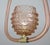 1940s Amazing Pink Art Deco Barovier E Toso Chandelier, Glass Murano For Sale - Image 6 of 16