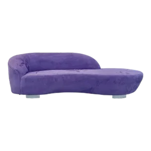 Vintage Chrome Cloud Sofa by Weiman