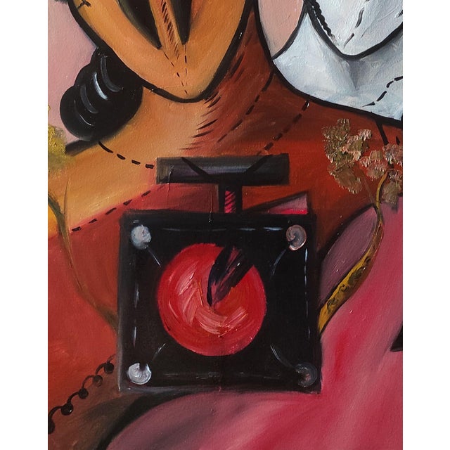 Tetiana Andriyovych Soulful Resilience in Portraiture Original Oil Painting For Sale - Image 6 of 7