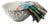 Hunt Slonem Rabbit Run Serving Bowl, Medium For Sale