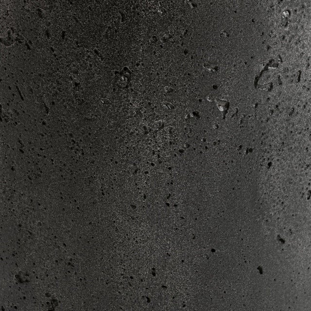 Charcoal Charcoal Hourglass Outdoor Side Table Tall For Sale - Image 8 of 9