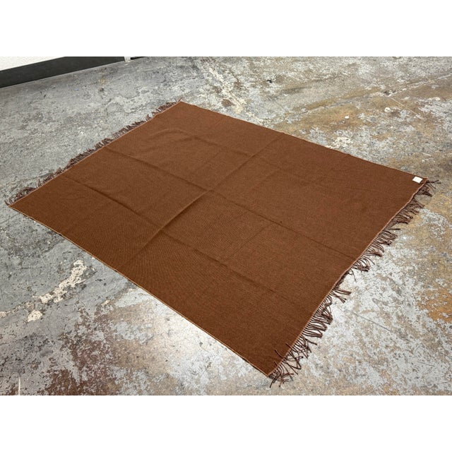 Somma for Muse Collection Reversible Woven Throw For Sale - Image 4 of 12