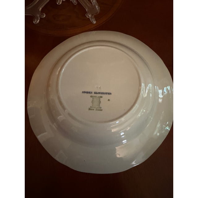 Vintage Copeland Spode "Gloucester Blue" Dinnerware Service for 4 (16 Pieces) For Sale - Image 13 of 17