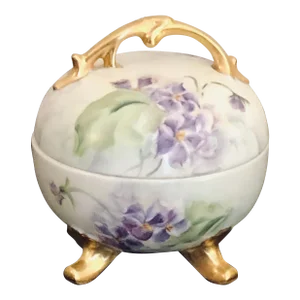 Vintage French Style Porcelain Box