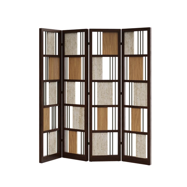 Not Yet Made - Made To Order Wordsworth Folding Screen from Wood Tailors Club For Sale - Image 5 of 10