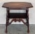 Spanish Two-Tier Walnut Console Side Table With Carved Legs and Stretcher For Sale - Image 4 of 13