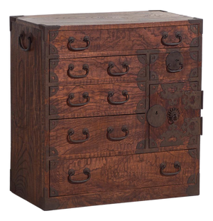 Antique Tansu Storage Chest of Drawers
