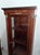 Empire Style Display Cabinet in Mahogany and Gilt Bronze with Black Marble Top, 19th Century, in Good conditions. Designed...