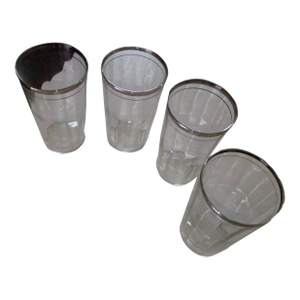 Philco Radio Bar 1936 Vintage Glass Tumblers