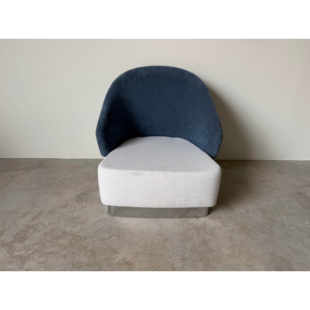 Metal Minotti Lawson Lounge Armchairs by Rodolfo Dordoni, Italy For Sale - Image 7 of 12