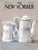 Original vintage New Yorker magazine cover dated January 6, 1986 featuring a Coffee theme. Based on an illustration by...