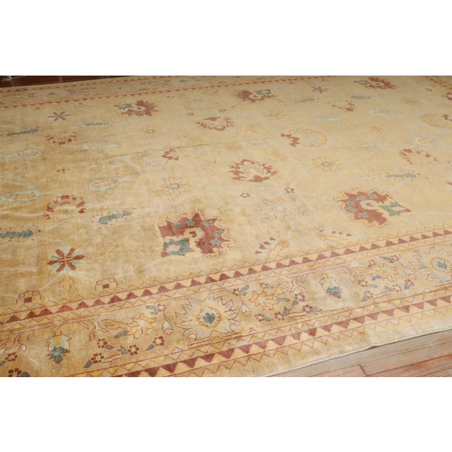 Textile Early 21st Century Oversize Traditional Pishawar Rug - 13'2" x 19'8" For Sale - Image 7 of 15