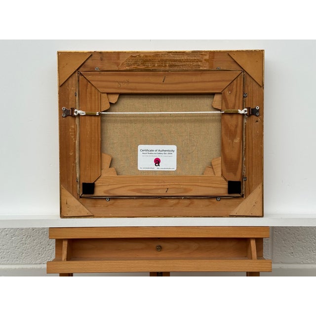 Forest Landscape in Scandinavia with Silver Birch Trees by Danish Artist 1945 Circa For Sale - Image 14 of 16