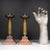 Brass Early 20th C. Brass Candlestick Holders c.1940 For Sale - Image 8 of 8