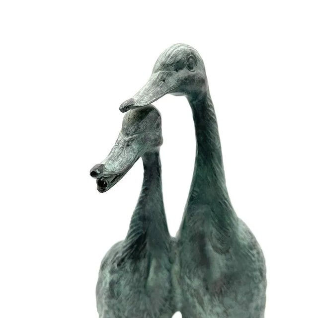 1990s Chinese Duck Figurine in Bronze, 1990s For Sale - Image 5 of 14