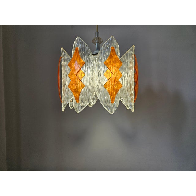 Plastic Mid-Century Pendant, Germany, 1970s For Sale - Image 7 of 13