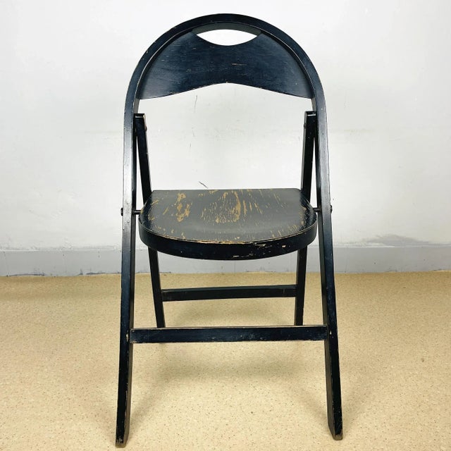 1970s Italian Tric Folding Chairs by Achille and Pier Giacomo Castiglioni for BBB Emmebonacina, 1970s For Sale - Image 5 of 11