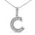 Imbued with modern elegance and radiant charm, this pendant necklace captivates at first glance. Crafted from lustrous...