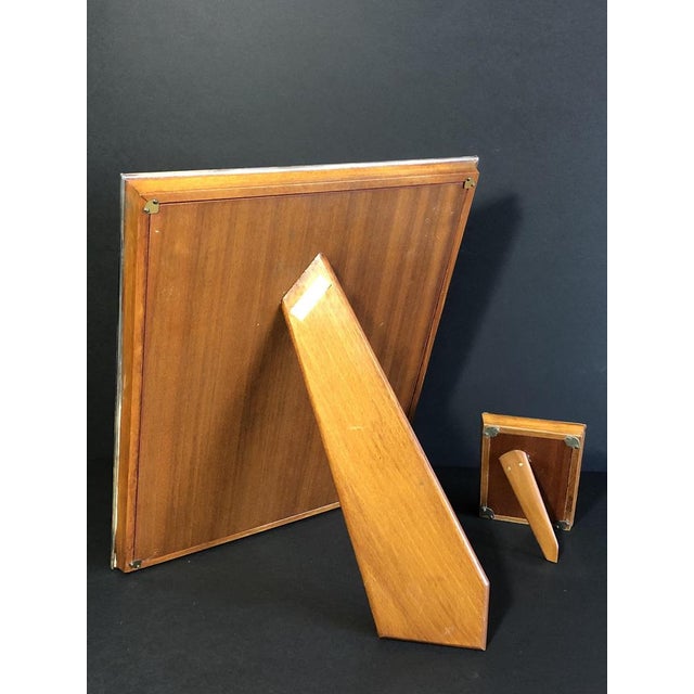 Metal Silver Photo Holders, 1975, Set of 2 For Sale - Image 7 of 16