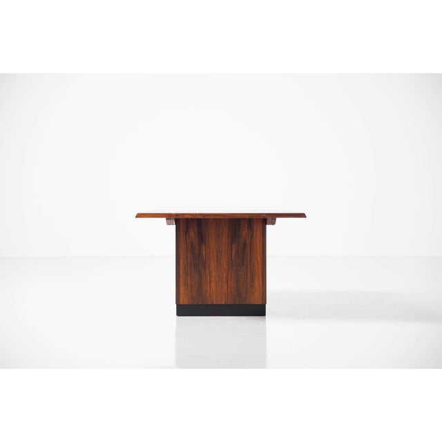 Sliding Coffee Bar Table from E Pedersen, Denmark, 1960s For Sale - Image 6 of 13