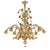 Glass Artistic Venetian Sunflowers Murano Glass Chandelier by Simoeng for Simoeng For Sale - Image 7 of 8
