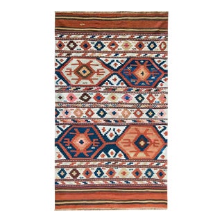 Early 20th Century Persian Azari Kilim Rug For Sale