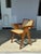Natural Wood Cane Office Chair For Sale - Image 6 of 18