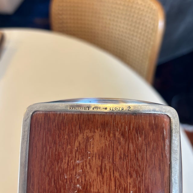 Silver Mid 20th Century Eugen Ferner Sterling Lidded Box For Sale - Image 8 of 8