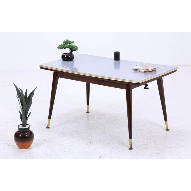 Vintage Crank Coffee Table, 1970s For Sale - Image 11 of 11