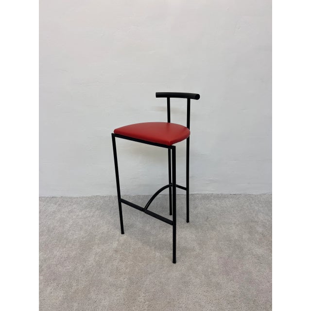 Metal Rodney Kinsman Tokyo Stool for Bieffelplast, Italy 1980s For Sale - Image 7 of 13