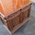 Antique Circa 1880 French Renaissance Revival Partner's Desk, Fully Carved on All Sides With Parquetry Top For Sale - Image 10 of 18