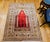 Late 19th Century Antique Turkish Silk Prayer Area Rug, Late 19th Century, Red & Gold, 4' x 6' For Sale - Image 5 of 16