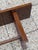 Brown Vintage Farmhouse Bench in Oak, 1950s For Sale - Image 8 of 12