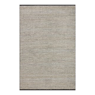 Angela Rose x Loloi Colton Ivory / Black 7'-6" x 9'-6" Area Rug For Sale