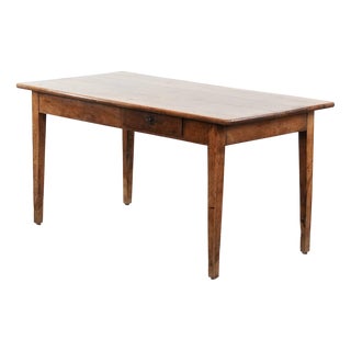 Early 19th Century French Dining Table in Fruit Wood For Sale