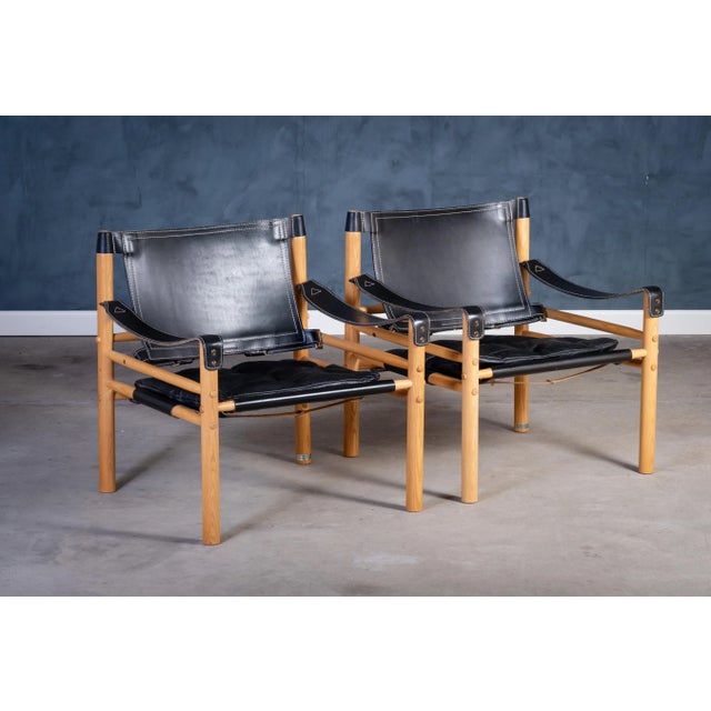 1960s Set of Safari Chairs by Arne Norell for Arne Norell Ab Sweden, 1960s For Sale - Image 5 of 13