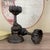 Pair of Bronze Lotus Candlesticks – 5.9" Buddhist Altar Candle Holders With Dragon Base For Sale - Image 4 of 11