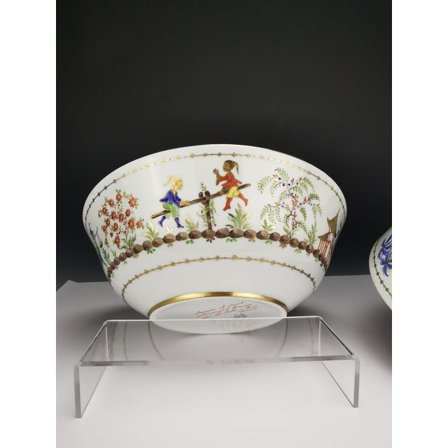 Chinese Circus Salad Bowl by Camille Le Tallec for Tiffany & Co., 1987 For Sale - Image 10 of 11