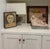 Orange Mid-20th Century Framed French Parisian Female Portrait Painting For Sale - Image 8 of 16