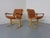Ingmar Relling Siesta Cognac Leather Armchairs by Ingmar Relling for Westnofa, Norway, 1960s, Set of 2 For Sale - Image 4 of 13