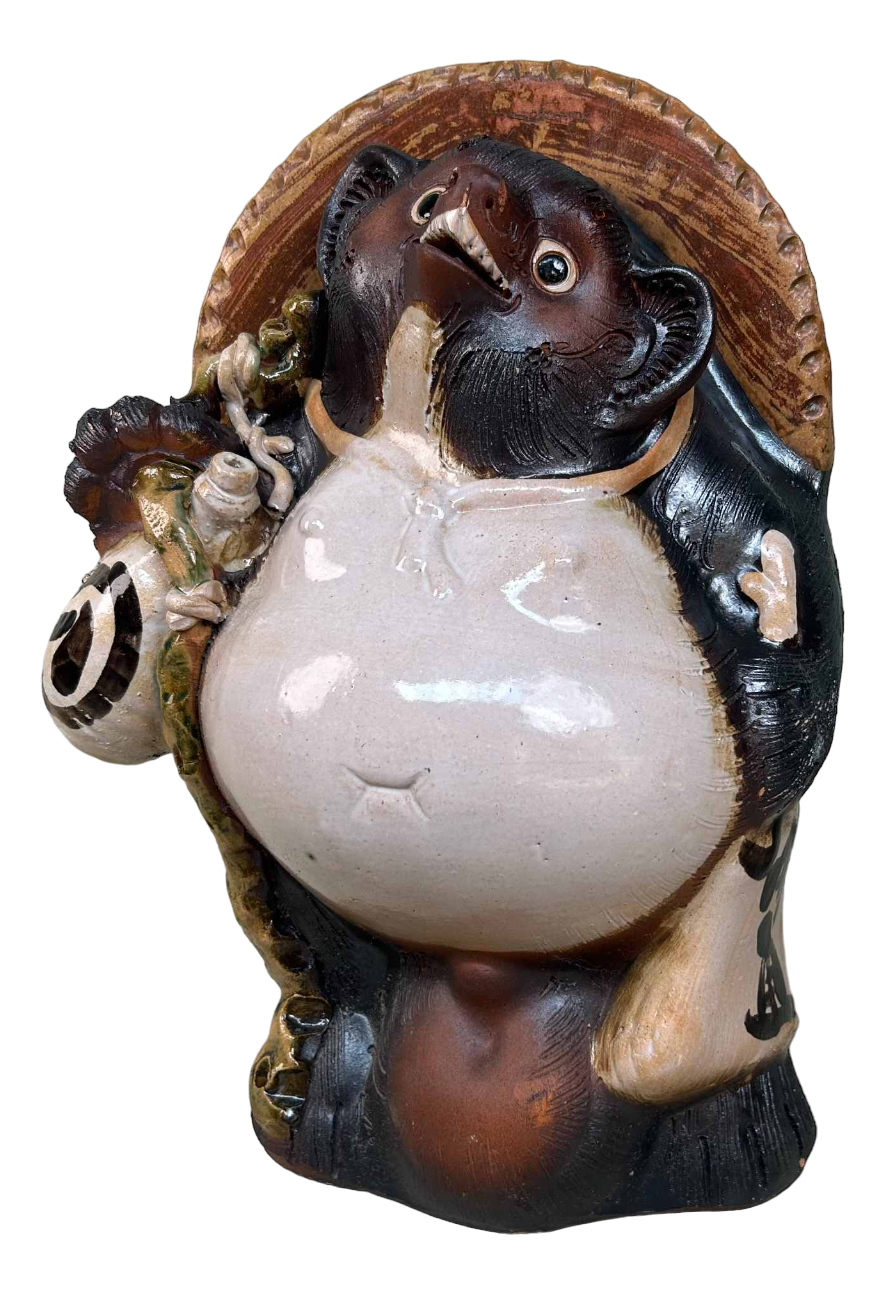 large-decorative-tanuki-statue