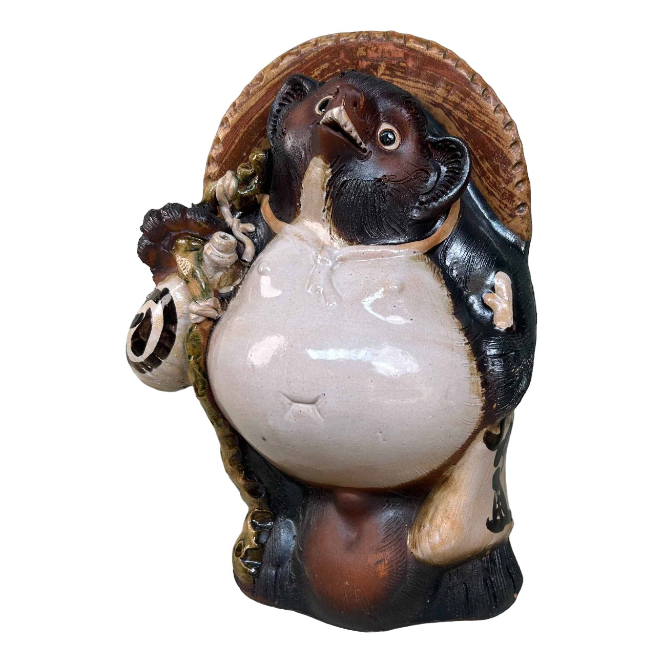 Large Decorative Tanuki Statue, 1980s | Chairish