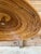 Vintage Sculptural Coiled Rattan Bell Form Pendant Light For Sale - Image 10 of 11