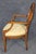 Antique 19th C. English Adams Style Satinwood Armchair, Silk Damask Upholstery For Sale In Philadelphia - Image 6 of 11