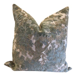 Cowtan and Tout “Walden“ in Sage 16" Pillow - Single For Sale