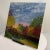 Discover the splendor of nature with this breathtaking 12" x 12" acrylic painting on canvas panel, entitled "The Colors of...