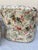 George Smith Attr. Floral Swivel 2 Armchairs and Ottoman For Sale - Image 11 of 11
