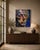 Portraiture, 20"x24" x2" on canvas, ready to hang. 2" gallery wrapped canvas, painted dark gray on sides. No need for a...
